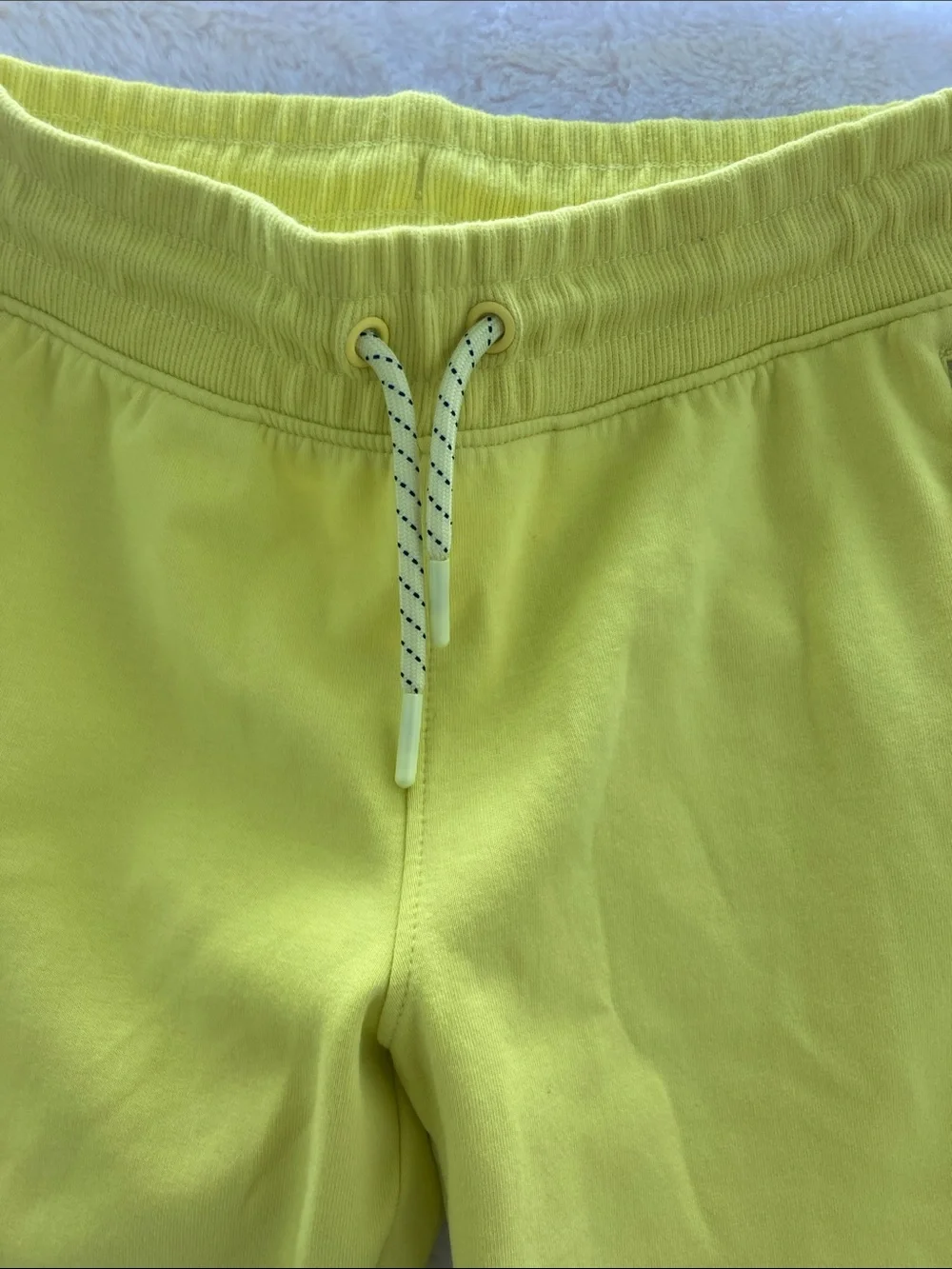 SALE! Old Navy Lime Green Pink Drawstring Jogger Sweatpants Zip Pockets L 10-12
